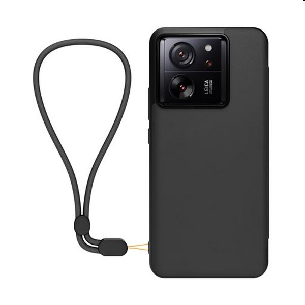 Knižkové puzdro Made for Xiaomi pre Xiaomi 13T/13T Pro s pútkom, čierna