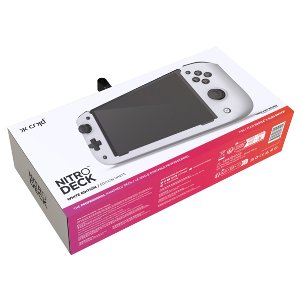 Nitro Deck White Edition for Switch Nitro Deck White Edition for Switch