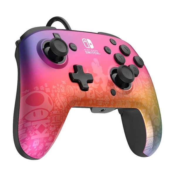 PDP Rematch Káblový Ovládač Star Spectrum pre Nintendo Switch PDP Rematch Káblový Ovládač Star Spectrum pre Nintendo Switch