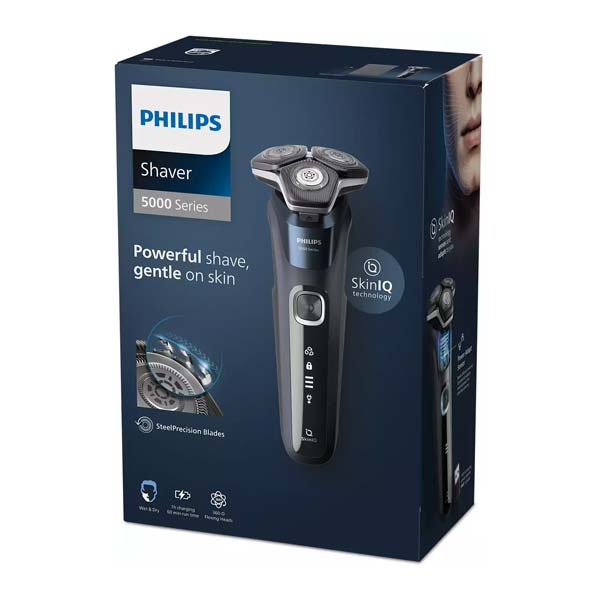 Philips Series 5000 Wet a Dry S5885/10, pánsky elektrický holiaci strojček