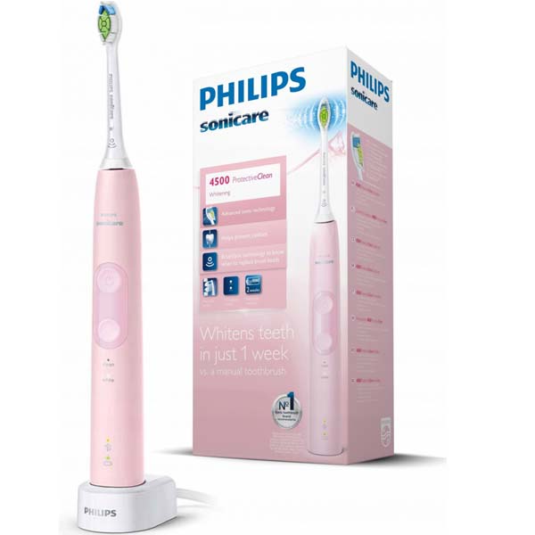 Sonická elektrická zubná kefka Philips Sonicare ProtectiveClean 4500 Series, HX6836/24