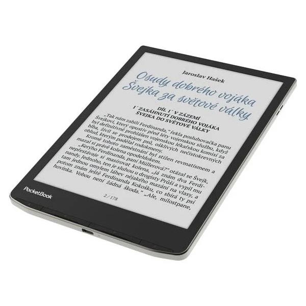 Elektronická čítačka Pocketbook 743C InkPad farebná 2, strieborná Elektronická čítačka Pocketbook 743C InkPad farebná 2, strieborná