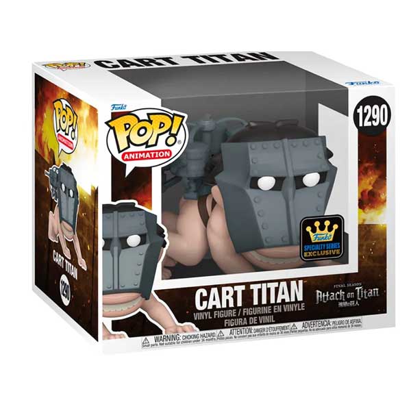 POP! Animation: Cart Titan (Attack on Titan) 15 cm Specialty Exclusive Series