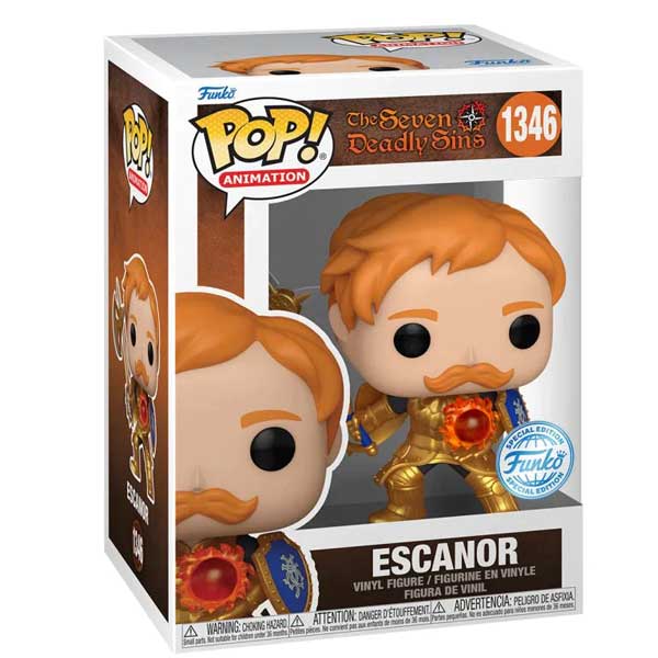 POP! Animation: Escanor (Metallic) (The Seven Deadly Sins) Special Edition