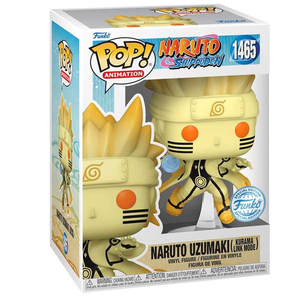 POP! Animation: Naruto Uzumaki Kurama Link Mode (Naruto) Special Edition