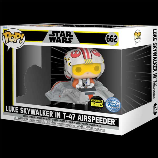 POP! Luke Skywalker in T 47 Airspeeder (Star Wars) Special Edition