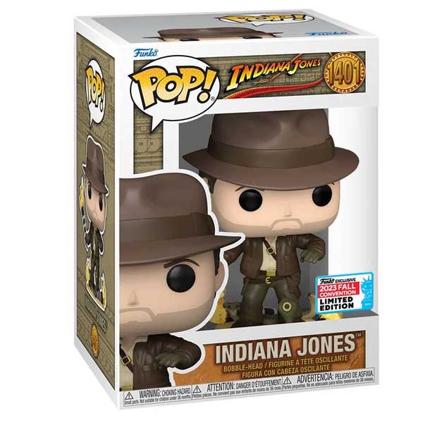 POP! Movies: Indiana Jones with Snake 2023 Fall Convention Limited Edition