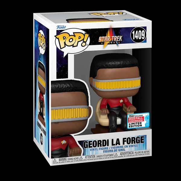 POP! TV: Geordi La Forge (Star Trek) 2023 Fall Convention Limited Edition
