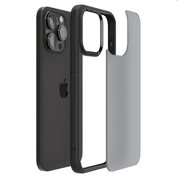 Zadný kryt Spigen Ultra Hybrid MagSafe pre Apple iPhone 15 Pro, čierna