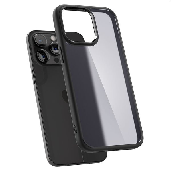 Zadný kryt Spigen Ultra Hybrid MagSafe pre Apple iPhone 15 Pro, čierna