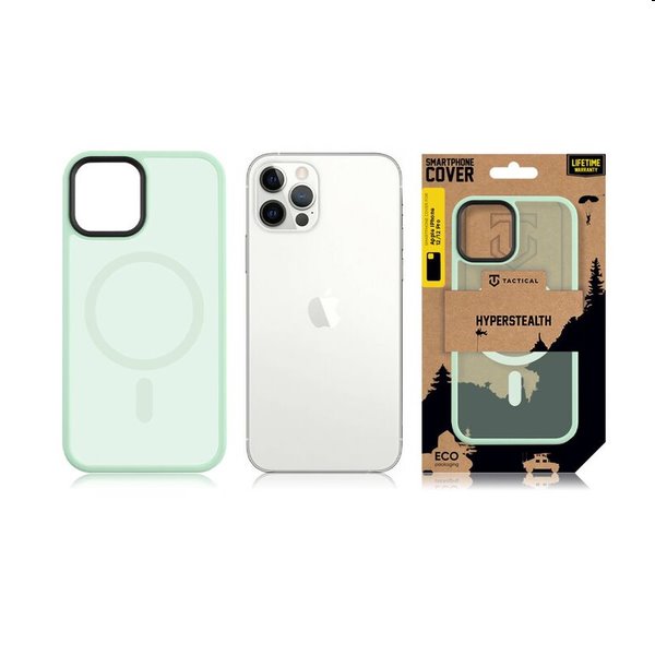 Zadný kryt Tactical MagForce Hyperstealth pre Apple iPhone 12/12 Pro, svetlozelená Zadný kryt Tactical MagForce Hyperstealth pre Apple iPhone 12/12 Pro, svetlozelená