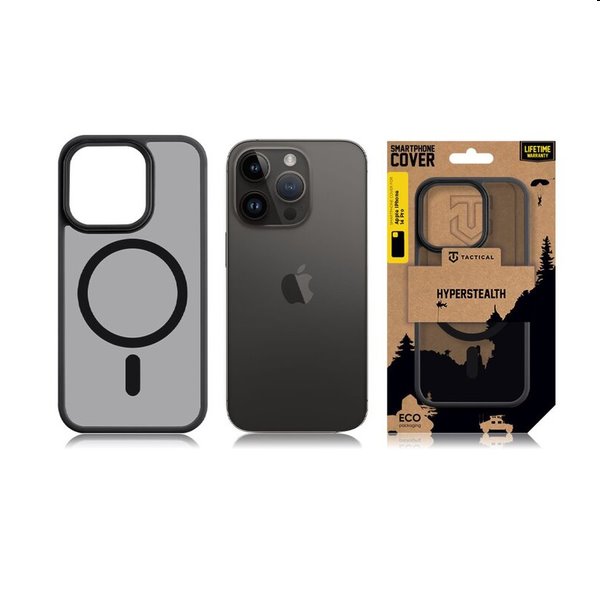 Zadný kryt Tactical MagForce Hyperstealth pre Apple iPhone 14 Pro, čierna