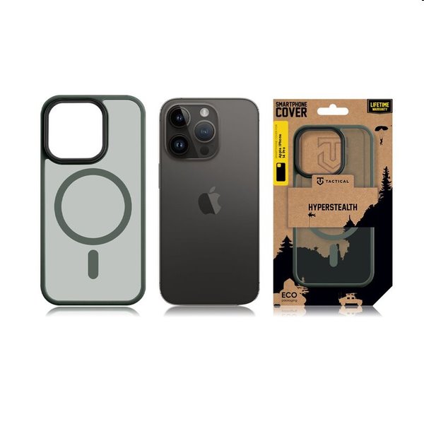 Zadný kryt Tactical MagForce Hyperstealth pre Apple iPhone 14 Pro Max, zelená