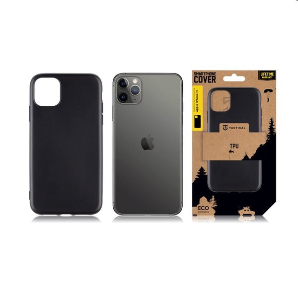 Zadný kryt Tactical TPU pre Apple iPhone 11, čierna