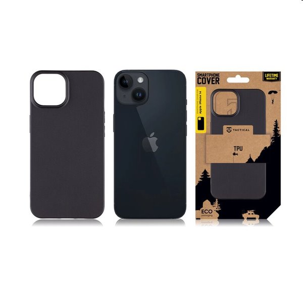 Zadný kryt Tactical TPU pre Apple iPhone 14, čierna