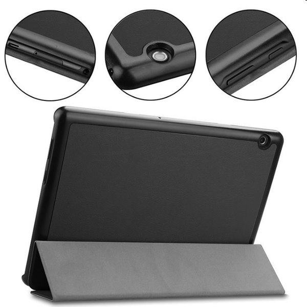 Tactical Book Tri Fold for Lenovo Tab M10 5G (TB-360) 10.6, black