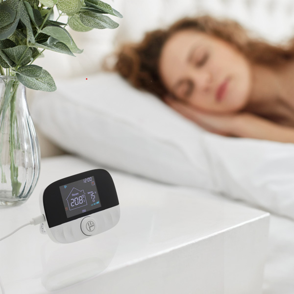 Tellur WiFi Smart Ambient termostat, TSH02, čierna