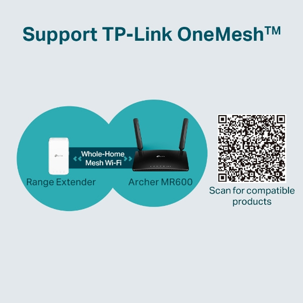 TP-Link Archer MR600, AC1200 4G LTE Advanced Cat6 gigabitový router