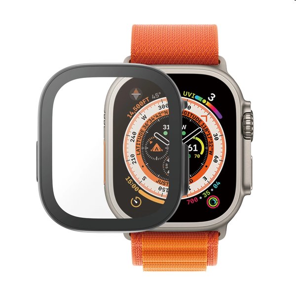 Tvrdené sklo Full Body D3O PanzerGlass pre Apple Watch Ultra, Ultra 2