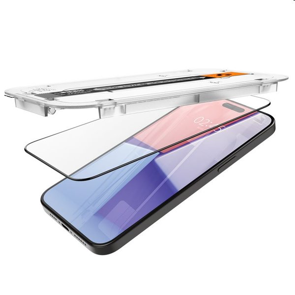 Tvrdené sklo Spigen tR ez Fit pre Apple iPhone 15 Pro Max, 2 kusy