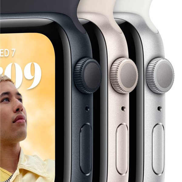 Apple Watch SE 44mm Cellular + GPS, polnočná šedá