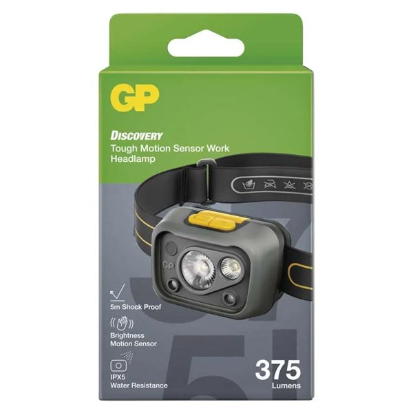 EMOS LED čelovka GP Discovery CHW54, 375 lm