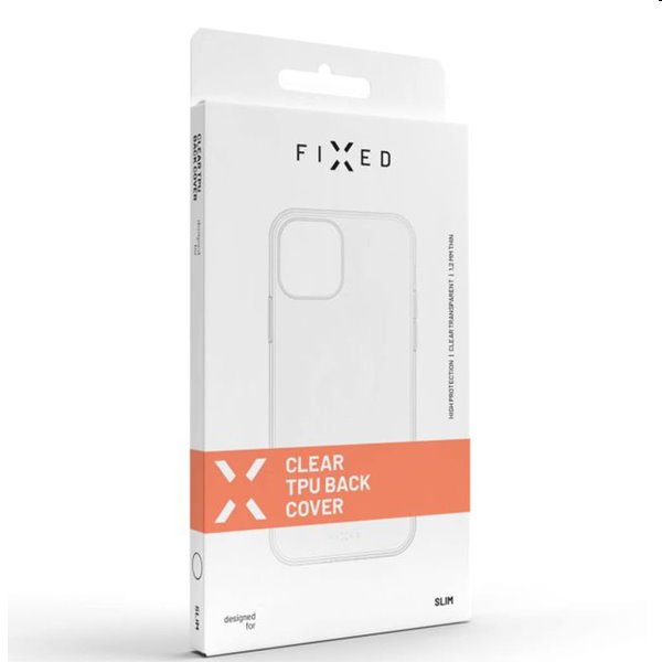 Gélový zadný kryt FIXED TPU pre Xiaomi 13T/13T Pro, transparentná Gélový zadný kryt FIXED TPU pre Xiaomi 13T/13T Pro, transparentná