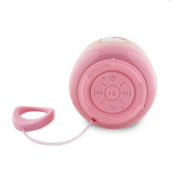 Hello Kitty Mini Bluetooth Speaker Kitty Head Logo, ružový