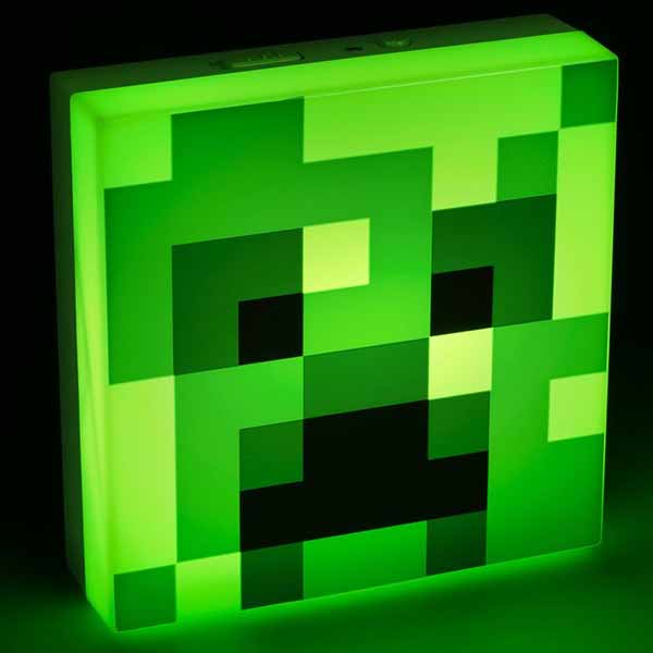 Nočná Lampa Creeper (Minecraft)