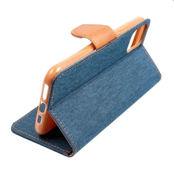 Knižkové puzdro CANVAS pre Samsung Galaxy A34 5G, modrá Knižkové puzdro CANVAS pre Samsung Galaxy A34 5G, modrá