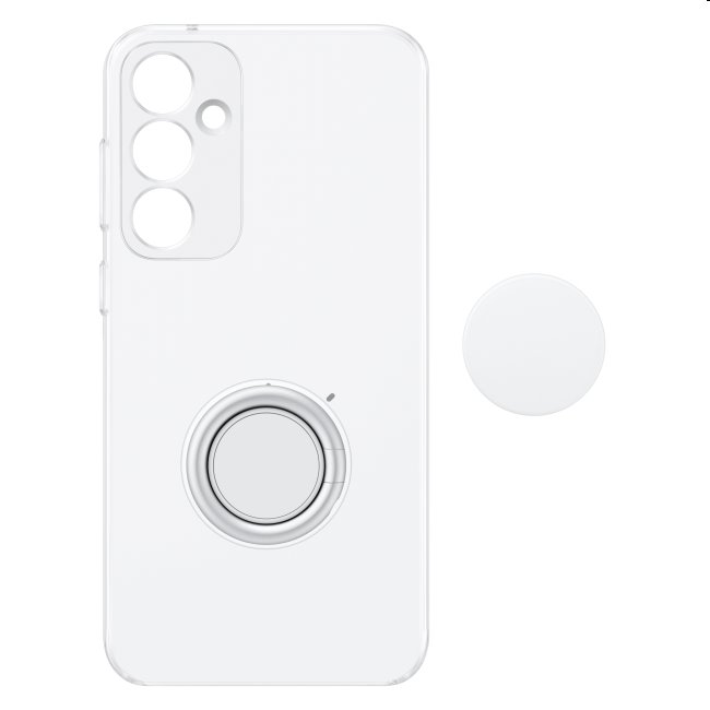 Zadný kryt Clear Gadget pre Samsung Galaxy S23 FE, transparentná (s odnímateľným úchytom) Zadný kryt Clear Gadget pre Samsung Galaxy S23 FE, transparentná (s odnímateľným úchytom)