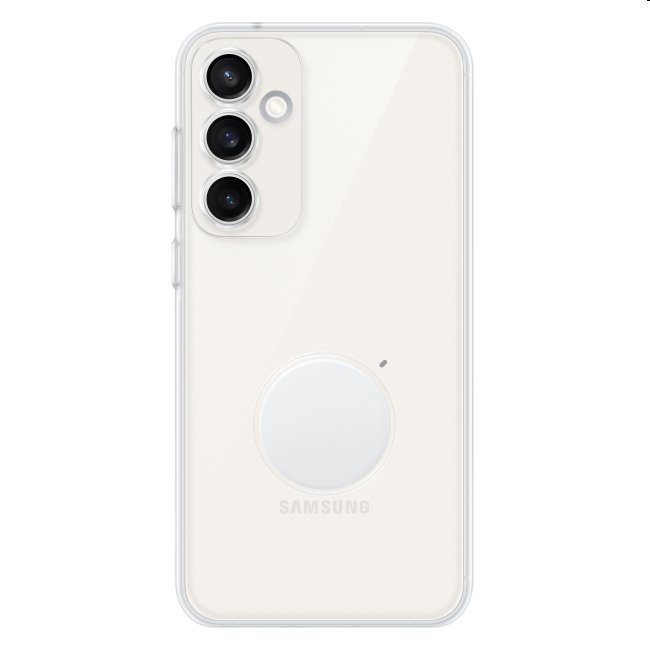 Zadný kryt Clear Gadget pre Samsung Galaxy S23 FE, transparentná (s odnímateľným úchytom) Zadný kryt Clear Gadget pre Samsung Galaxy S23 FE, transparentná (s odnímateľným úchytom)