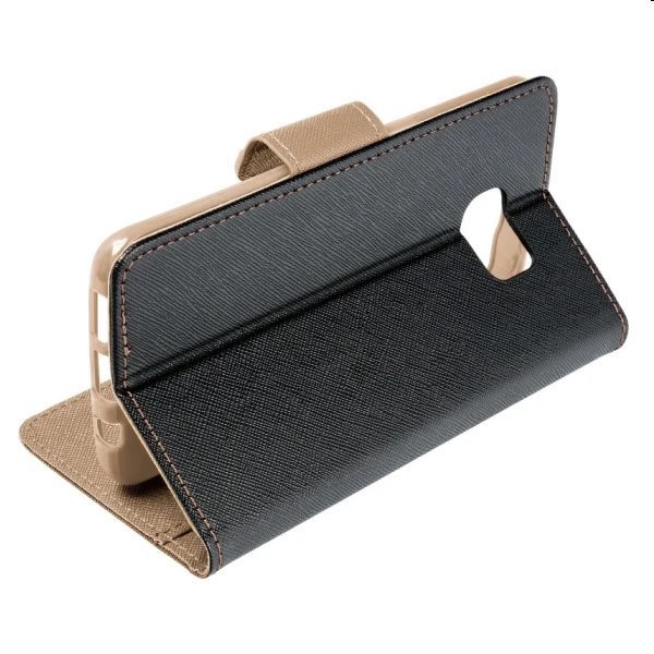 Knižkové puzdro FANCY Book pre Samsung Galaxy A54 5G, čierna/zlatá Knižkové puzdro FANCY Book pre Samsung Galaxy A54 5G, čierna/zlatá