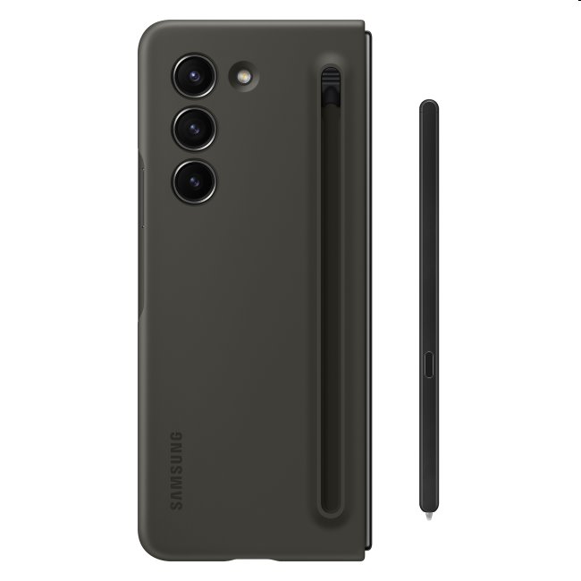 Zadný kryt Slim S Pen Cover pre Samsung Galaxy Z Fold5, grafitová