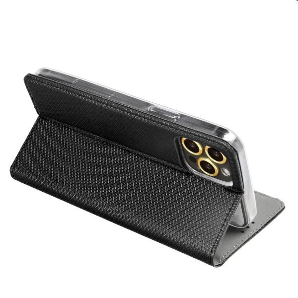 Knižkové puzdro Smart Case Book pre Apple iPhone 15 Plus, čierna