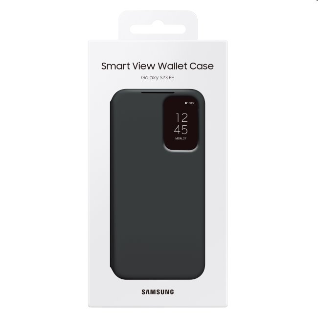 Knižkové puzdro Smart View Wallet pre Samsung Galaxy S23 FE, mätová