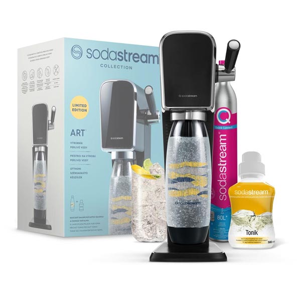 Sodastream Art Tonik Megapack, čierna