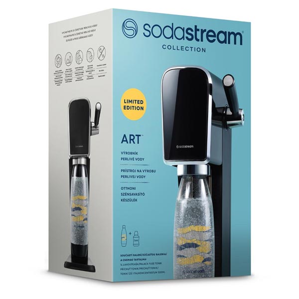 Sodastream Art Tonik Megapack, čierna