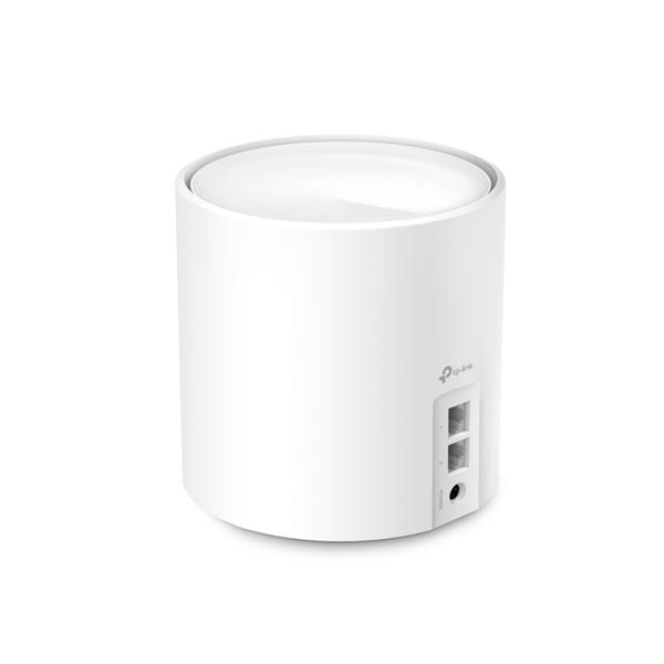 tp-link Deco X60 (1-pack), AX3000 Whole-Home Mesh Wi-Fi System, Wi-Fi 6, Qualcomm 1GHz Quad-core CPU, 2402Mbps at 5GHz+57