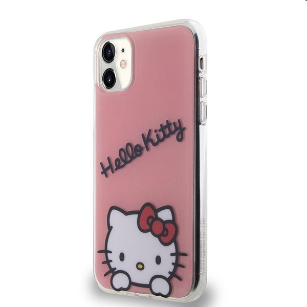 Zadný kryt Hello Kitty IML Daydreaming Logo pre Apple iPhone 11, ružová