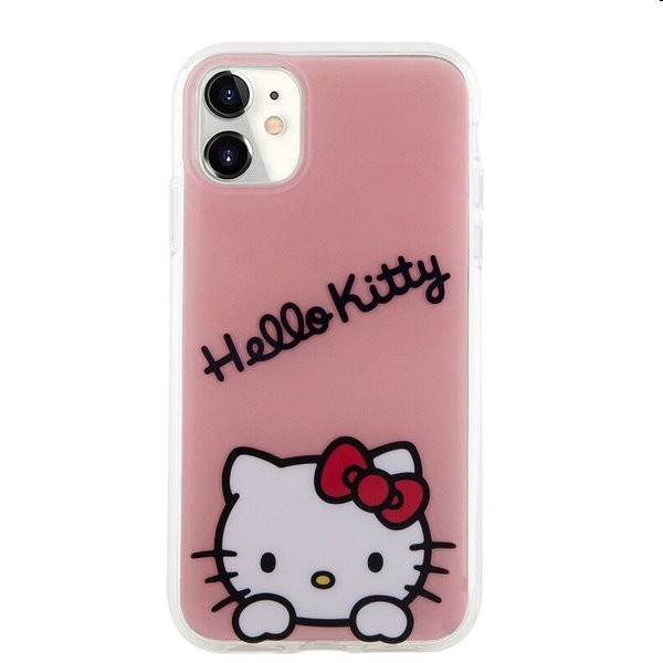 Zadný kryt Hello Kitty IML Daydreaming Logo pre Apple iPhone 11, ružová
