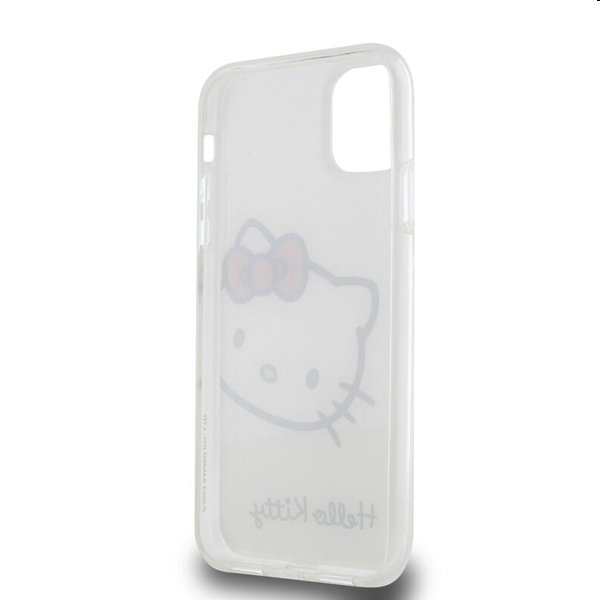 Zadný kryt Hello Kitty IML Head Logo pre Apple iPhone 11, biela