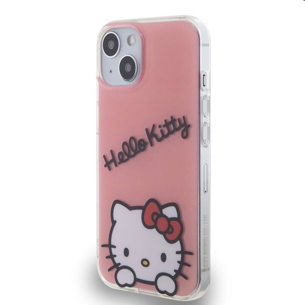 Zadný kryt Hello Kitty IML Daydreaming Logo pre Apple iPhone 13, ružová