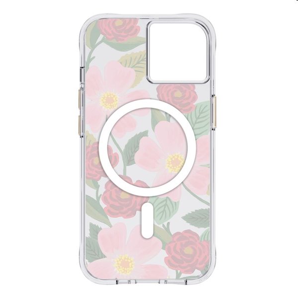 Zadný kryt Case Mate Rifle Paper Rose Garden pre Apple iPhone 14 Pro s MagSafe