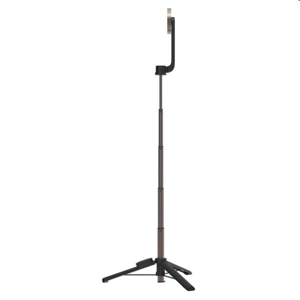 FIXED MagSnap Selfie tyč s tripodom s podporou MagSafe a bezdrôtovou spúšťou, čierna