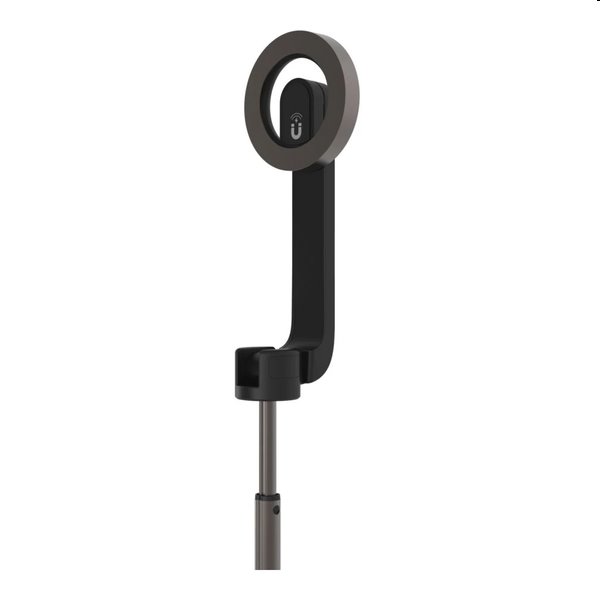 FIXED MagSnap Selfie tyč s tripodom s podporou MagSafe a bezdrôtovou spúšťou, čierna