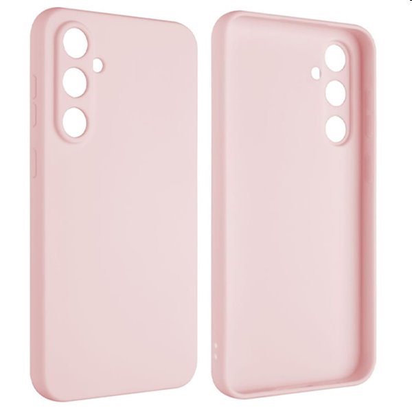 Zadný pogumovaný kryt FIXED Story pre Samsung Galaxy S23 FE, ružová