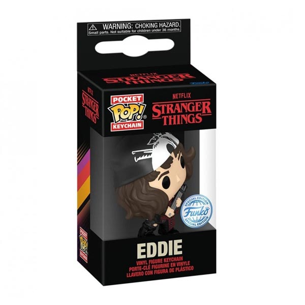 POP! Kľúčenka Eddie (Stranger Things)