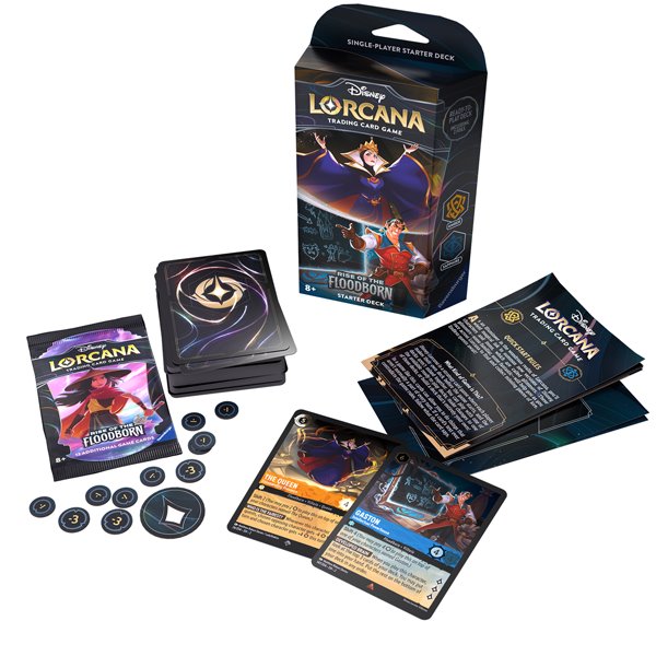 Kartová hra Disney Lorcana Rise of the Floodborn Starter Deck The Queen & Gaston Kartová hra Disney Lorcana Rise of the Floodborn Starter Deck The Queen & Gaston