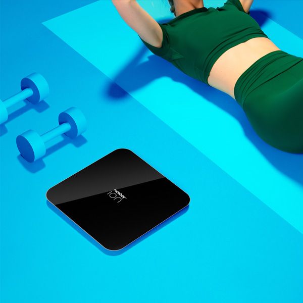 Niceboy ION FitScale digitálna osobná váha, čierna